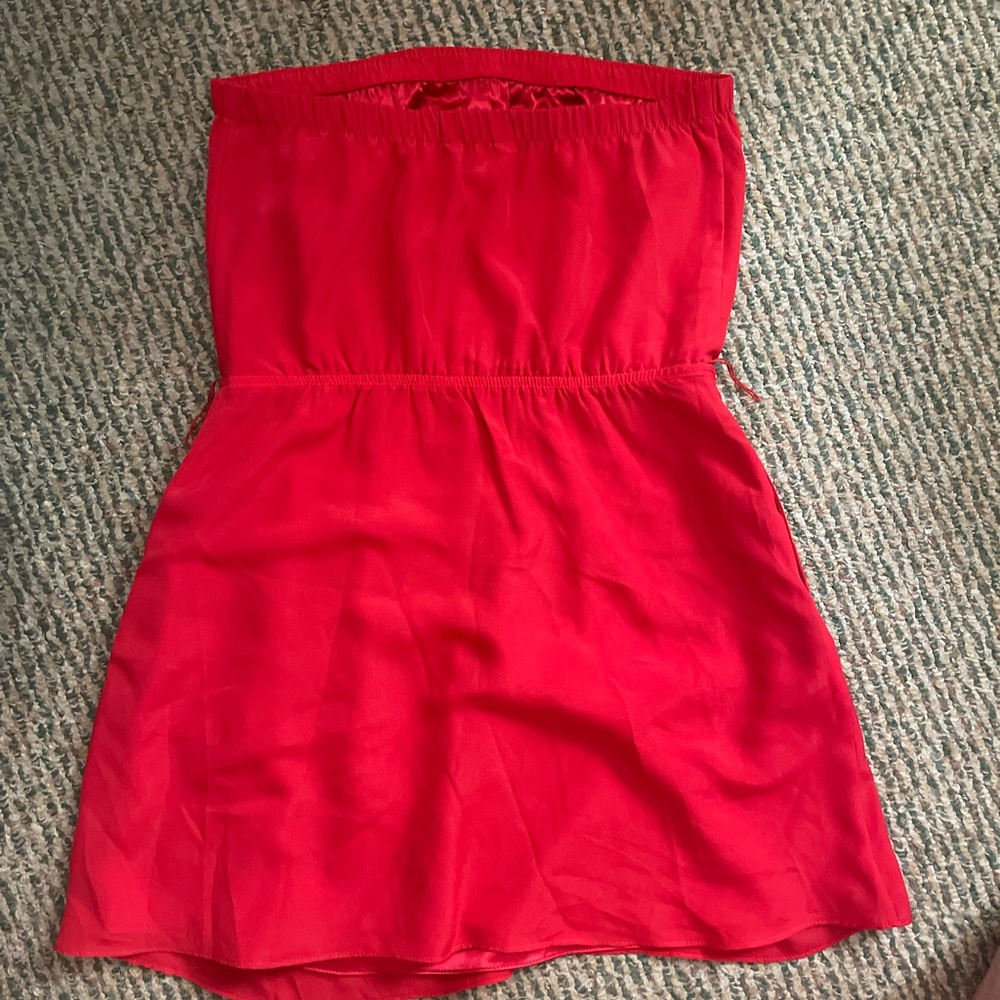 Express red dress
